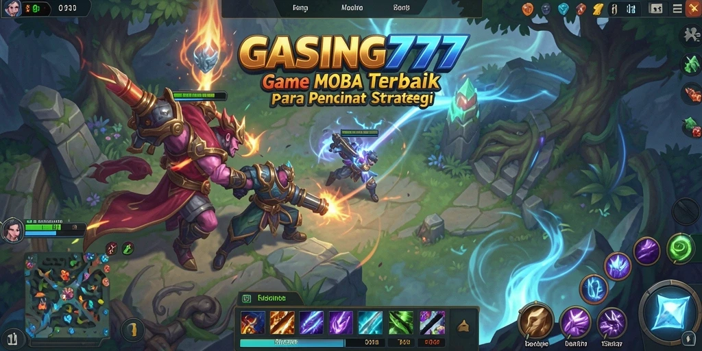 Tampilan aksi gameplay yang mendebarkan dari GASING777.