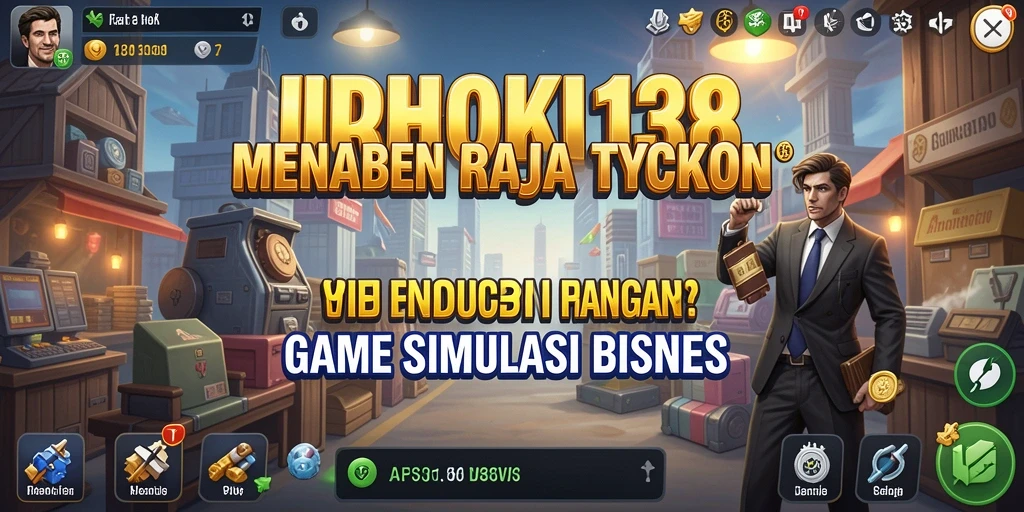 Tangkapan layar gameplay <strong>IDRHOKI138</strong> menampilkan aksi manajemen bisnis yang menarik.
