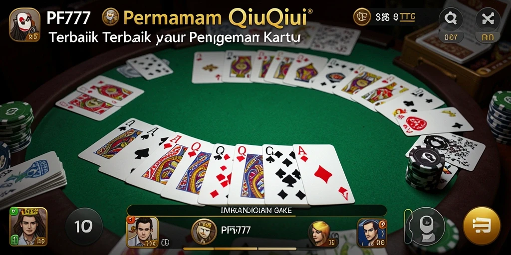Tampilan gameplay QiuQiu yang mendebarkan di PF777.